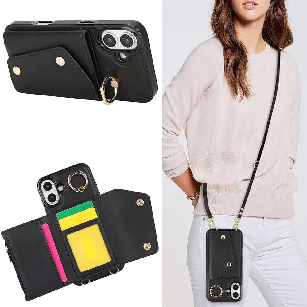 Amazon.com: MRRSIWEI for iPhone 16 Plus Case for Women